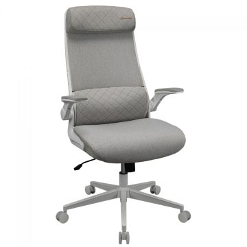 Cadeira Cougar Stryder, Ergonômica, Tecido, Branca, CGR-STD-ASW