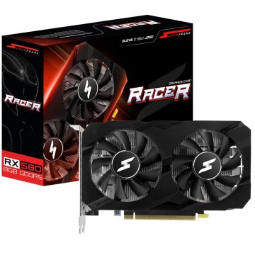 Placa de Vídeo Superframe AMD Radeon RX 580 Racer, 2048SP, 8GB, GDDR5, 256 Bit, SF-GC-RCAM5808GD5