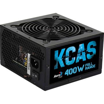 Fonte Aerocool KCAS 400W, 80 Plus White, Full Range, PFC Ativo, 64901