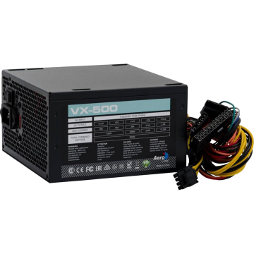 Fonte Aerocool VX-500 500W ATX, Bivolt, 59764