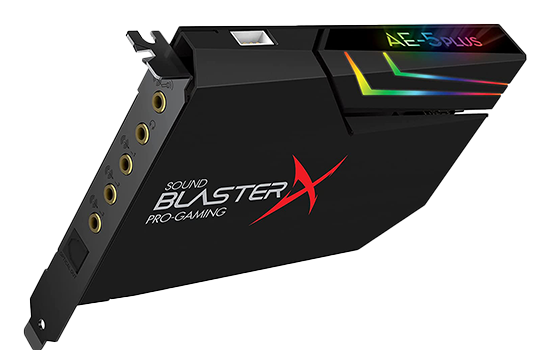 Placa de Som Creative Sound Blaster X AE-5 Plus
