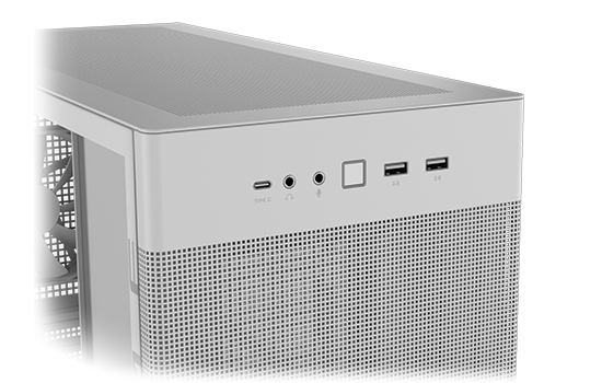Prime AP201 Case Glass White Edition