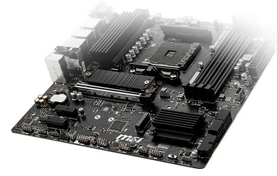 Placa Mãe MSI B550M PRO-VDH WIFI