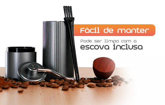 Moedor de café com design funcional
