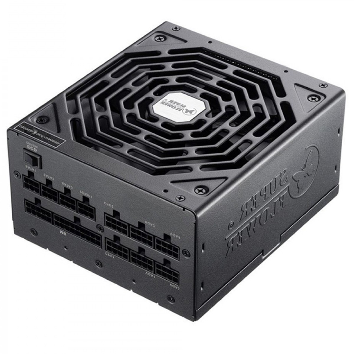 Fonte Super Flower LEADEX Platinum 850W, 80 Plus Platinum, PFC Ativo, Full Modular, SF-850F14MP