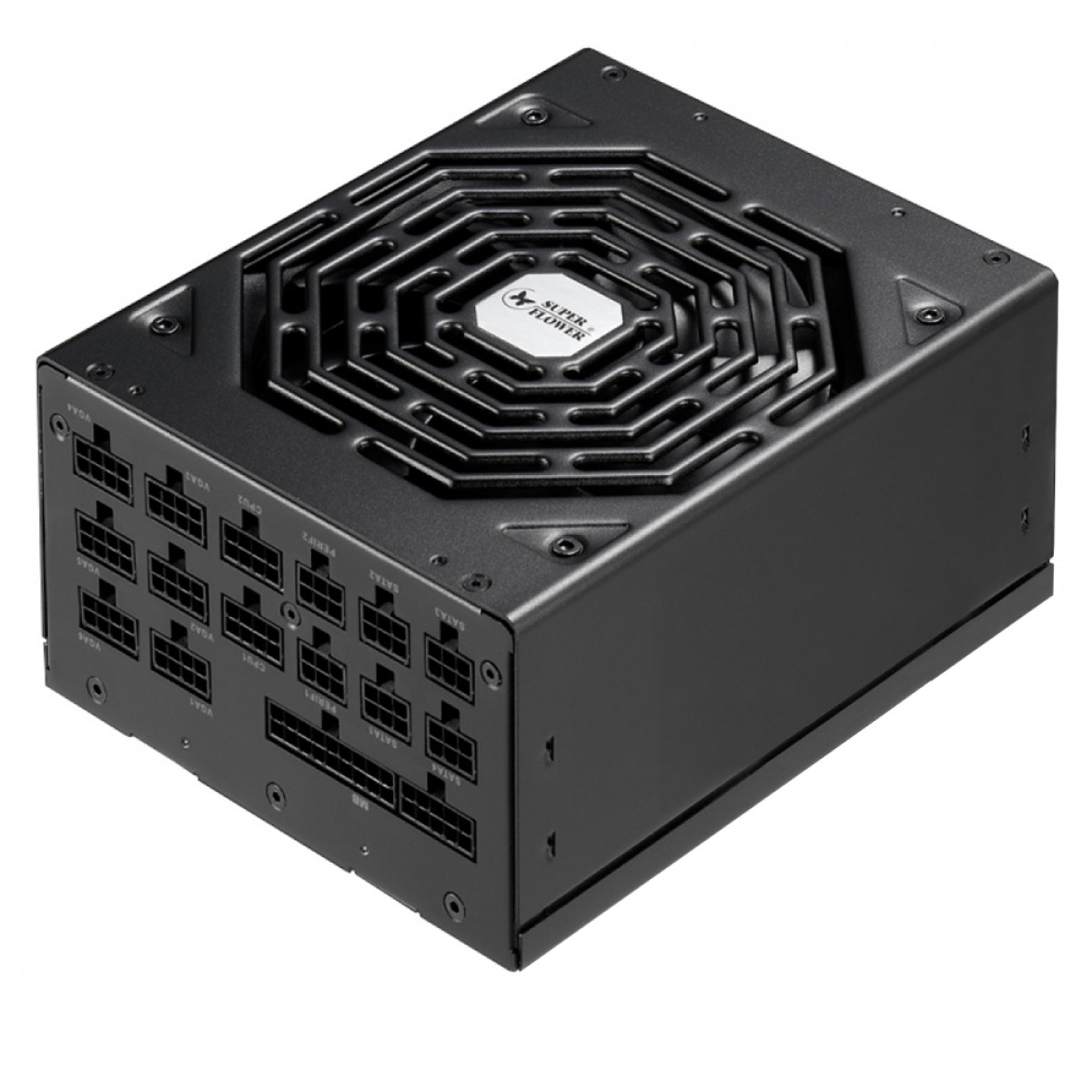 Fonte Super Flower LEADEX Platinum SE 1000W, 80 Plus Platinum, PFC Ativo, Full Modular, SF-1000F14MP(BK)