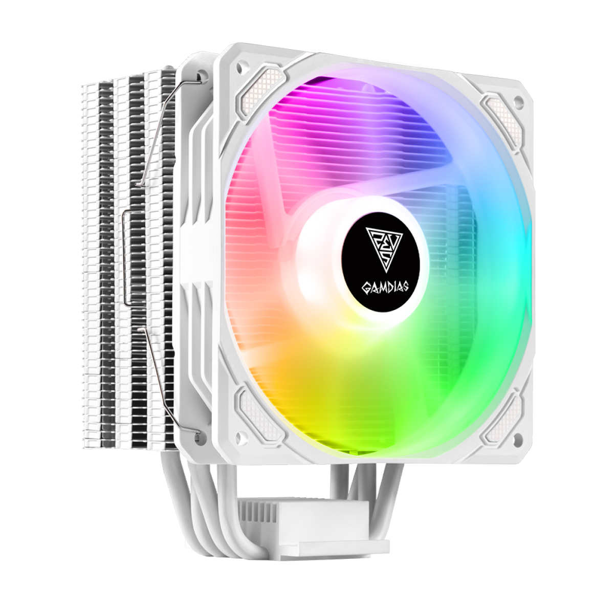 Cooler Processador Gamdias Boreas E1-410, White, 120mm, Intel-AMD, BOREAS E1-410-WH