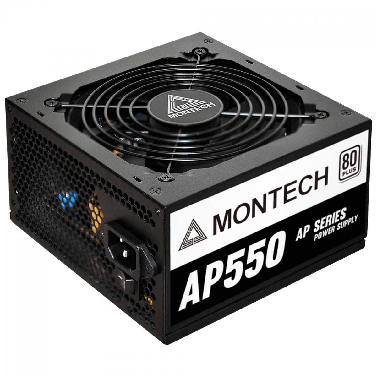 Fonte Montech AP550, 550W, 80 Plus White, PFC Ativo, AP550