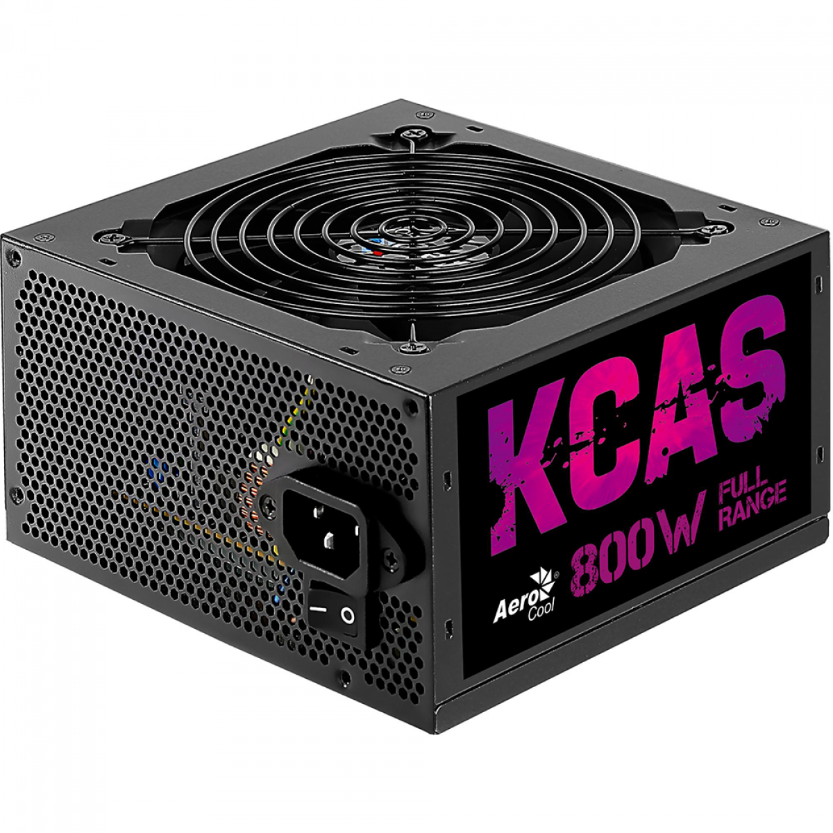 Fonte Aerocool KCAS 800W, 80 Plus Bronze, PFC Ativo
