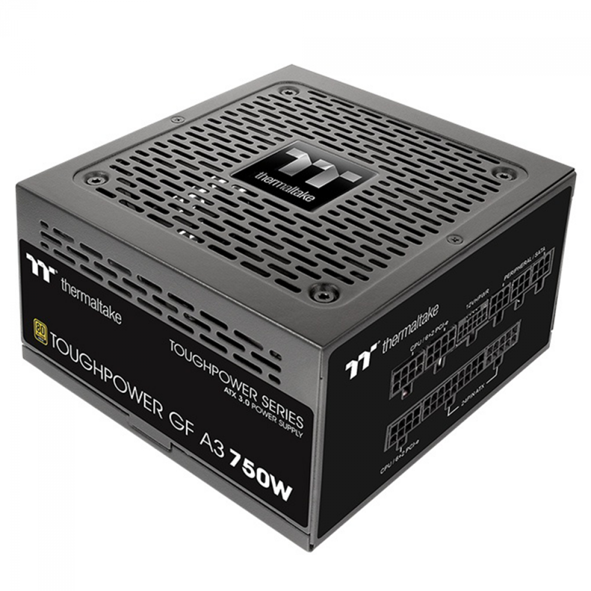 Fonte Thermaltake Toughpower GF A3, 750W, 80 Plus Gold, PFC Ativo, Full Modular, PS-TPD-0750FNFAGB-H