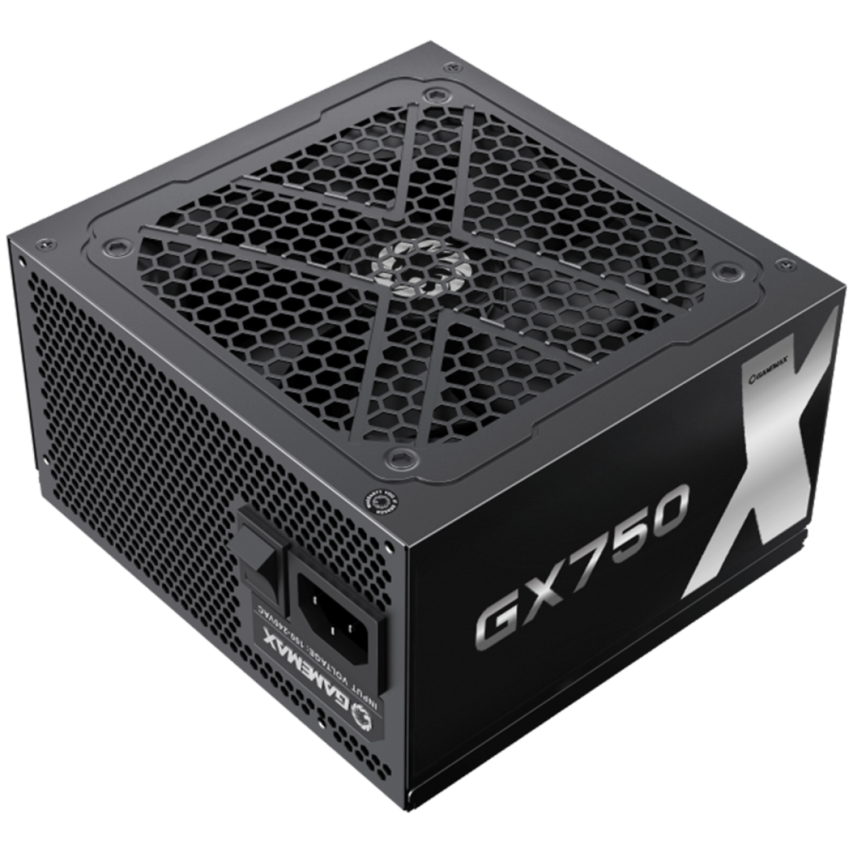 Fonte Gamemax GX750, 750W, Full Modular, 80 Plus Gold, PFC Ativo, Black, GX750MBKV1S7710BR