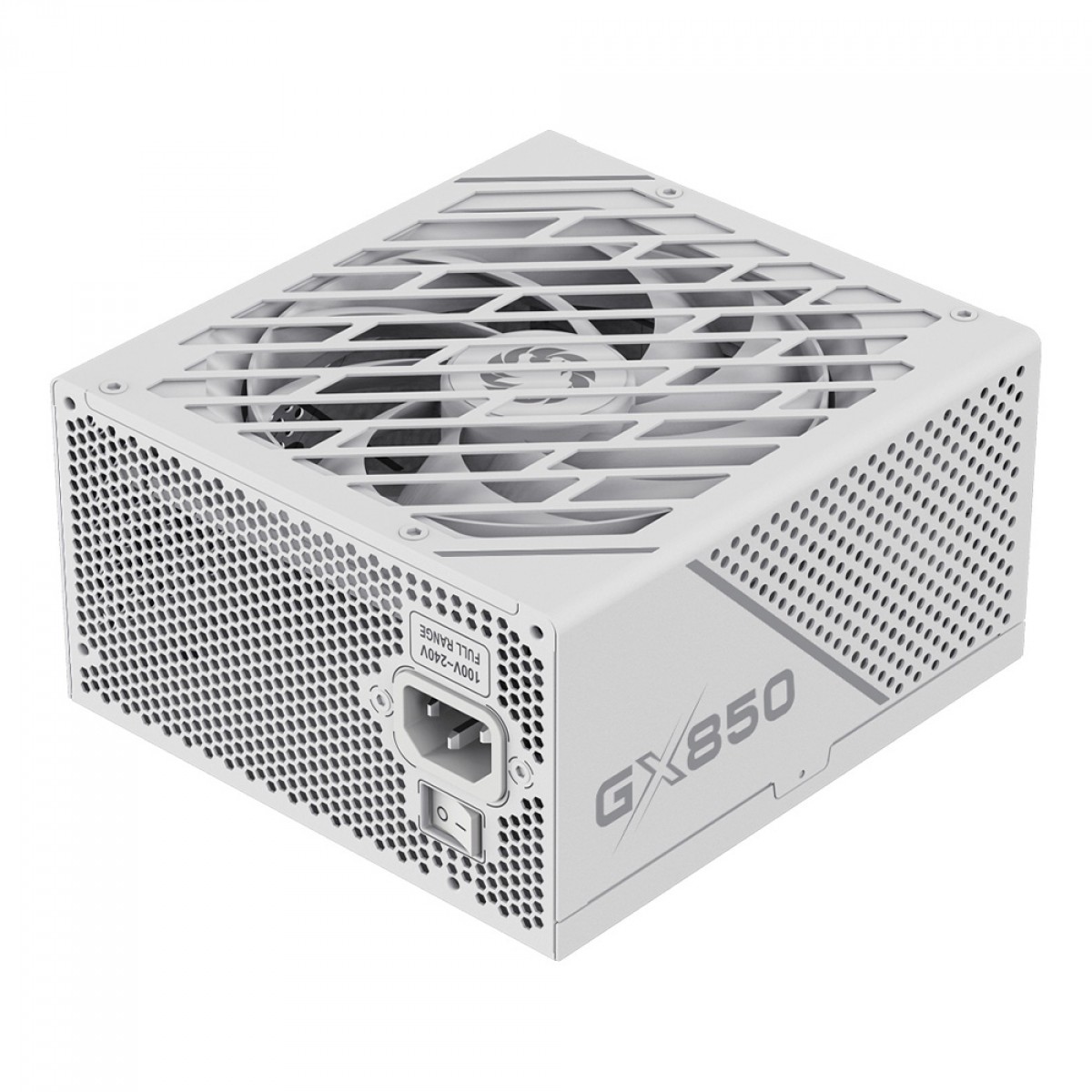 Fonte Gamemax GX850 Pro, 850W, 80 Plus Gold, PCIe 5.0, ATX 3.0, Full Modular, PFC Ativo, White, GX850PWTPS18810BR