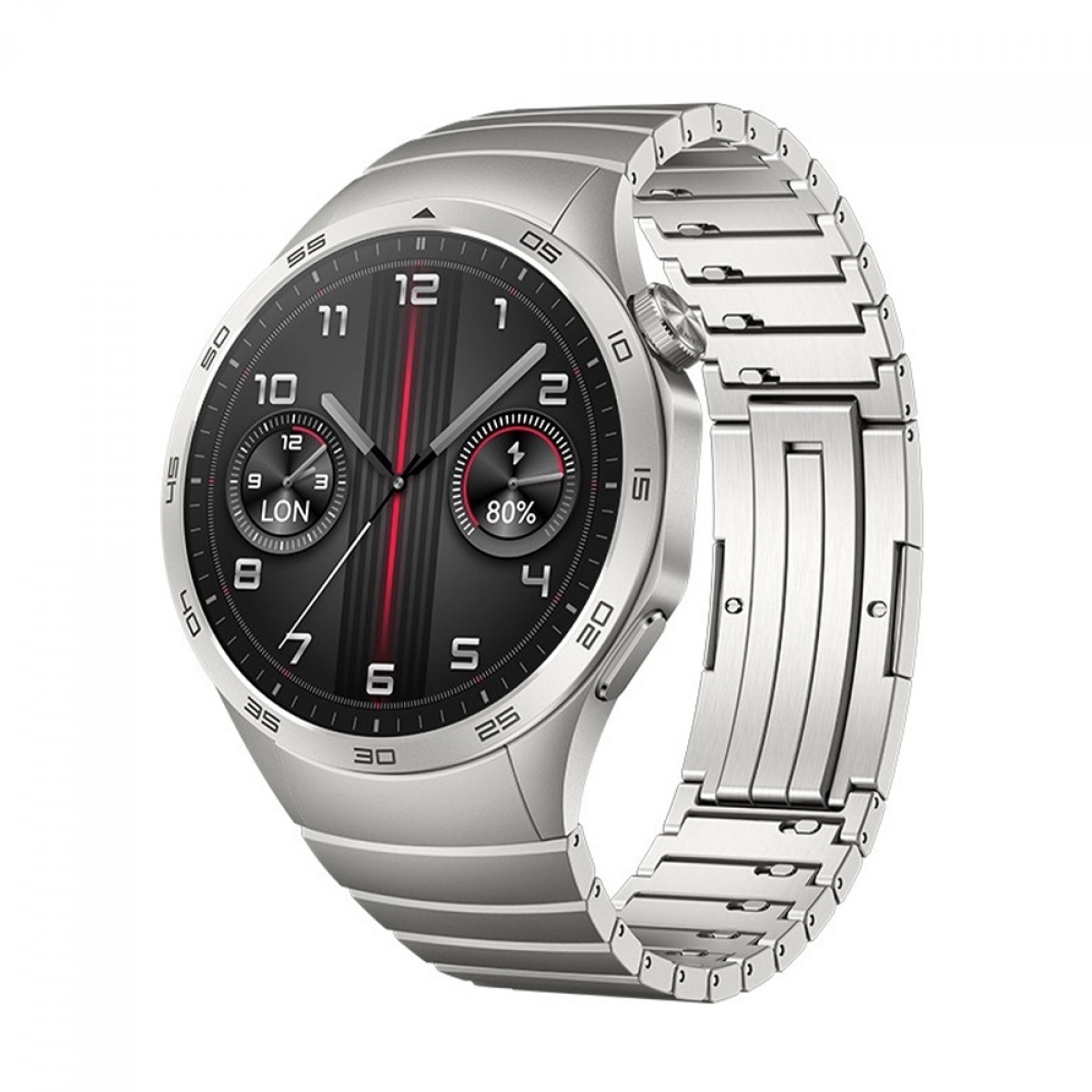 Relógio SmartWatch Huawei Watch GT4 46mm, 1,43", Bluetooth, NFC, SpO2, Monitoramento de Frequência Cardíaca, Steel
