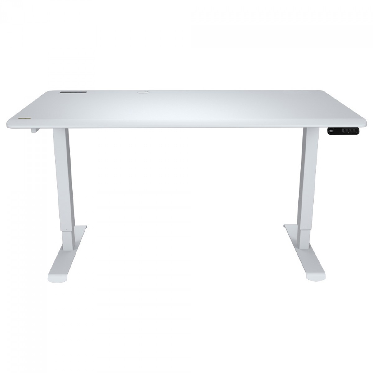 Mesa Gamer Cougar Royal 150 Elite White, Ajuste Elétrico, Com Estação De Conexões, Branco, 3MR1502W.0006