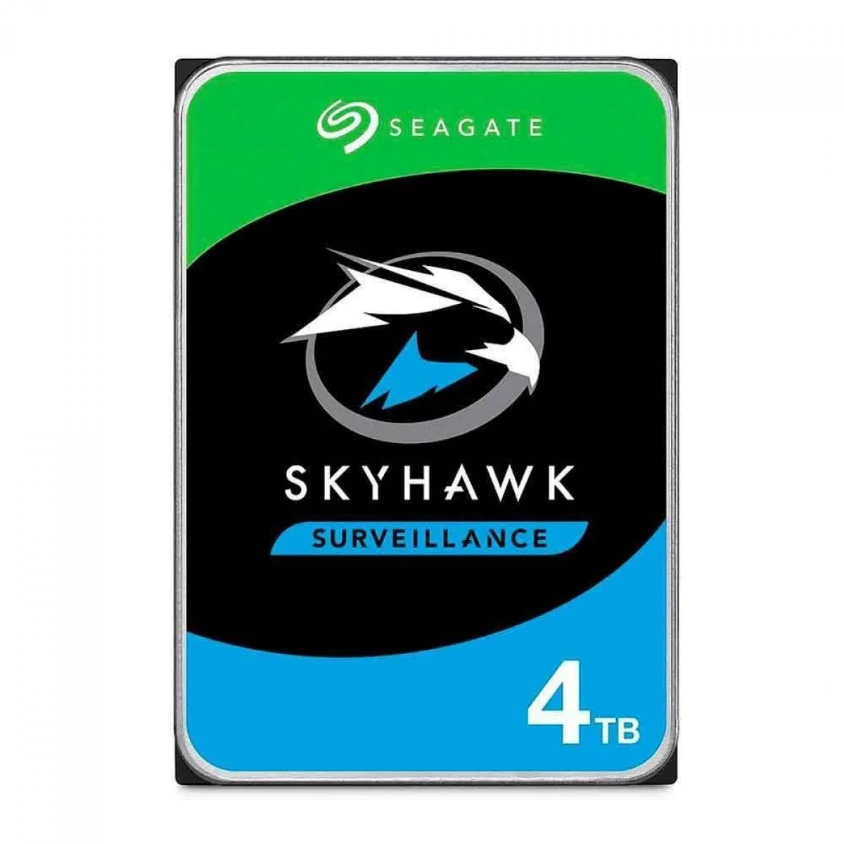 HD Seagate SkyHawk Surveillance, 4TB, 5400RPM, Cachê 256MB, 3.5, Para Segurança, Vigilância, ST4000VX016