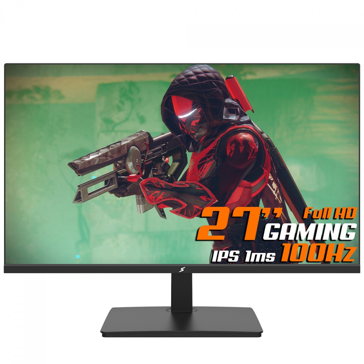 Monitor Gamer SuperFrame View, 27 Pol, Full HD, IPS, 1ms, 100HZ, FreeSync, HDMI/VGA, SFVFB-27100-FHD-PRO