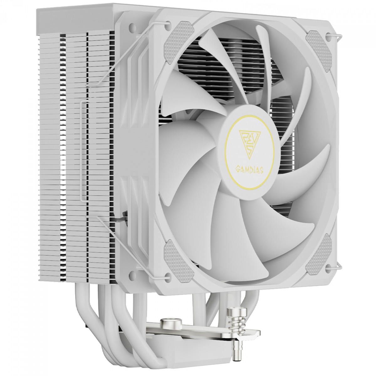 Cooler Para Processador Gamdias Boreas M2-51D WHITE, 120mm, Com Display Digital, Intel-AMD, Branco