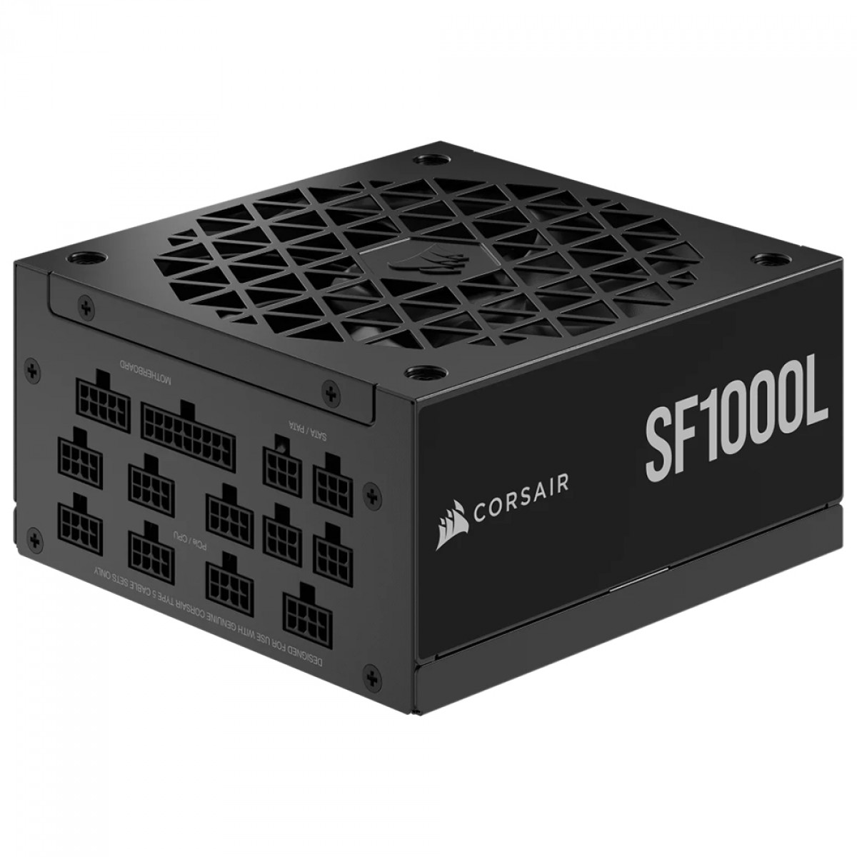 Fonte Corsair SFX SF1000L, 1000W, 80 Plus Gold, PCIe 5.0, Full Modular, CP-9020246-WW