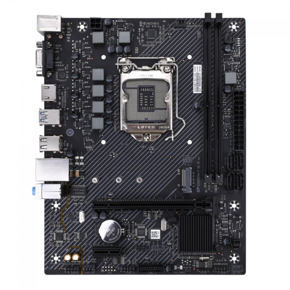 Placa Mãe Colorful CH310M-F M.2 V20, Chipset H310, Intel LGA 1151, mATX, DDR4