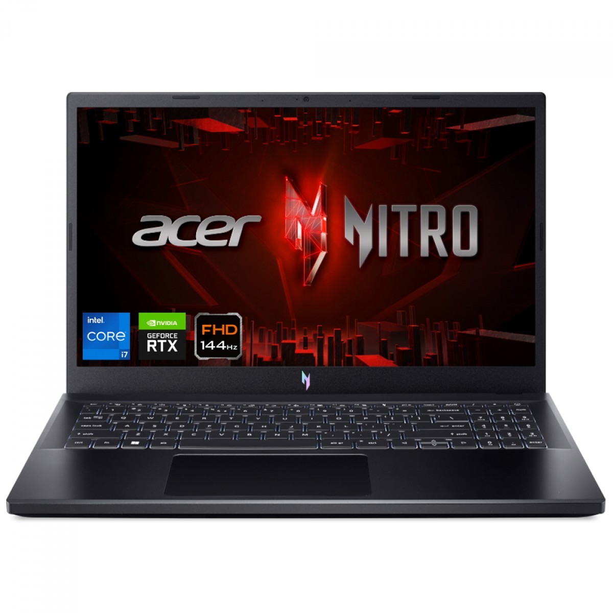 Notebook Gamer Acer Nitro V15 Intel Core i7-13620H / RTX 3050 6GB / 8GB DDR5 / SSD 512GB / 15,6" Full HD IPS 144Hz / Linux / ANV15-51-7837