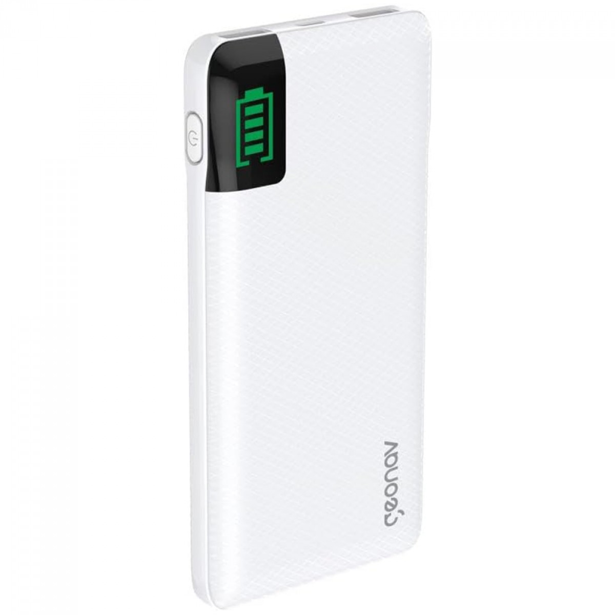 Carregador Portátil Universal, PowerBank, 16000MAH, Branco, Geonav, PB16KWT
