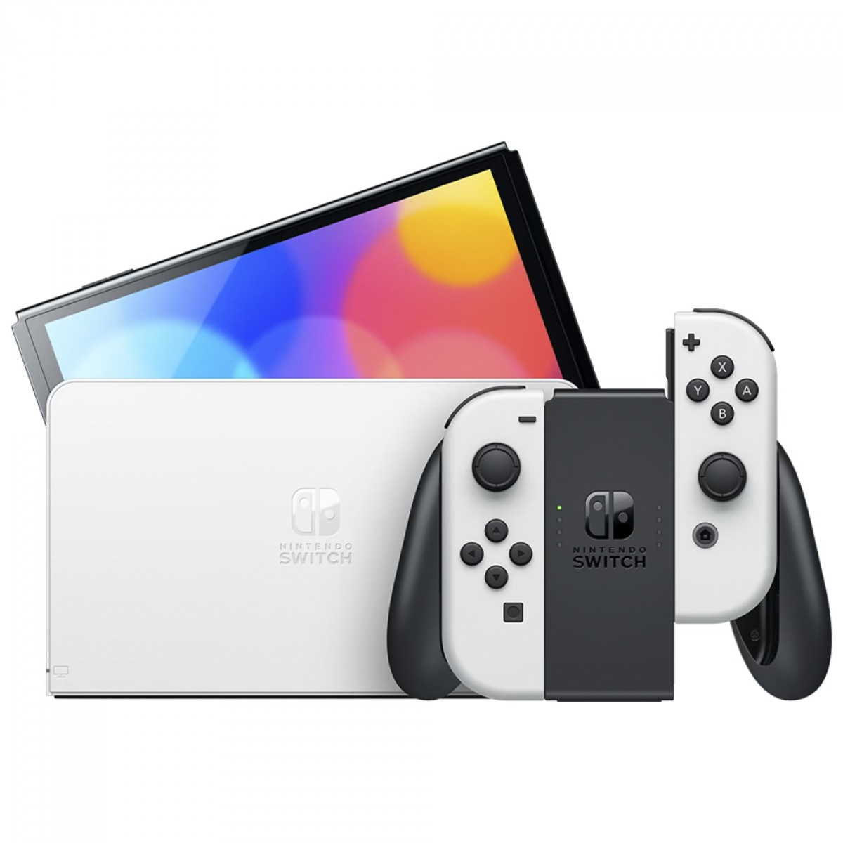 Console Nintendo Switch OLED + Mario Kart 8 Deluxe + 3 Meses Nintendo Switch Online, 64GB, 1x Joycon, Branco, HBG-S-KAASA