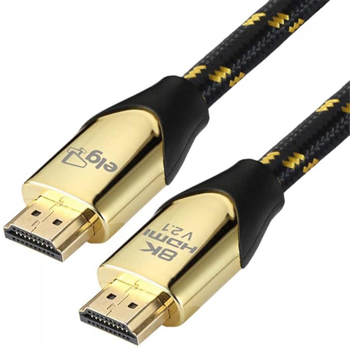 Cabo HDMI 2.1 ELG, 3m, 8K High Speed, 3D Ready, Preto, HS8K30
