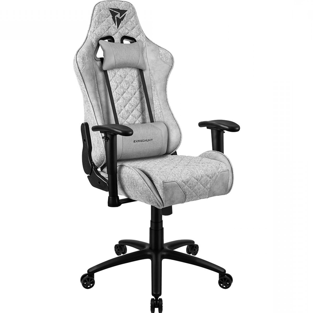 Cadeira Gamer ThunderX3 TGC12 Loft Grey, Tecido, 2D, Cinza