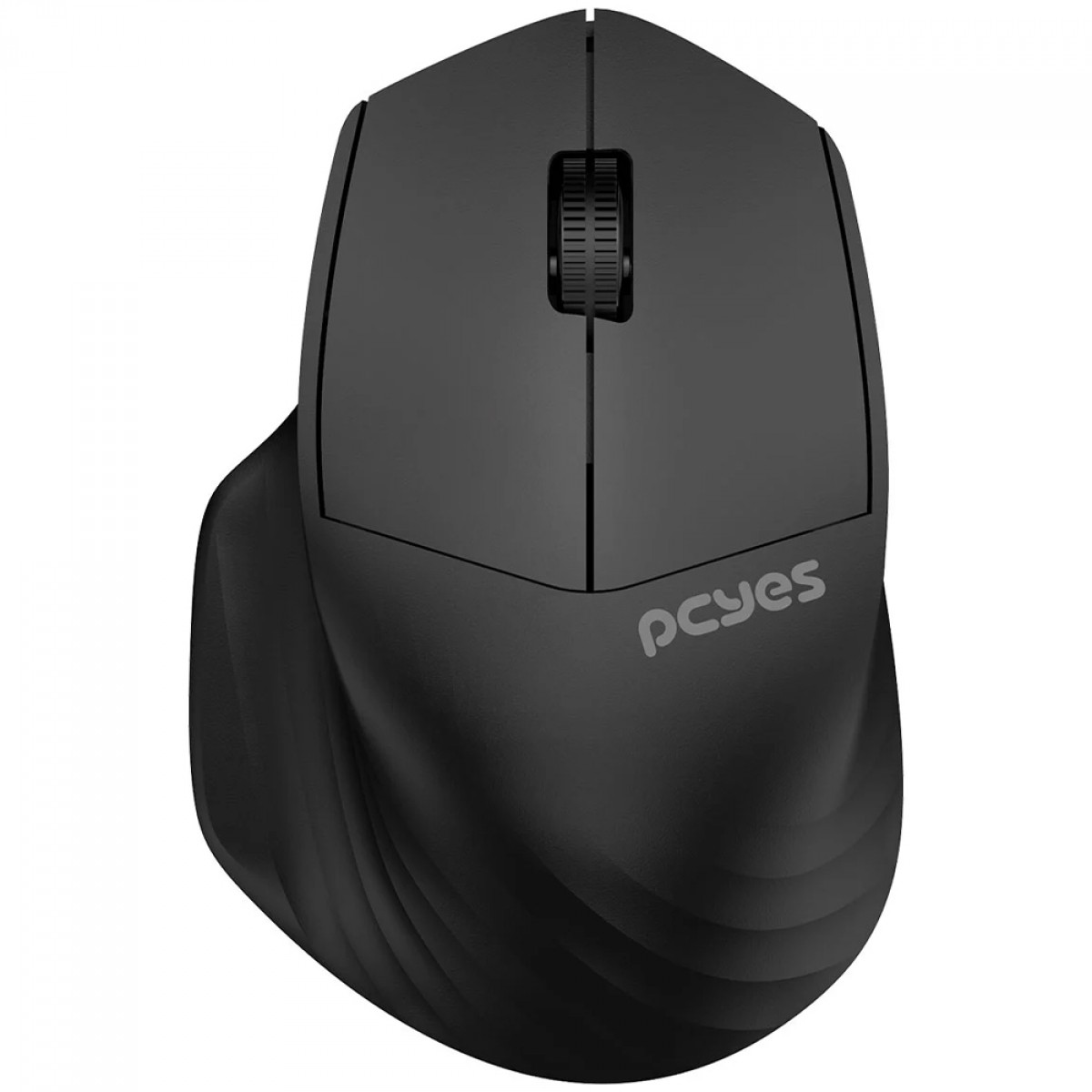 Mouse PCYes Dash Lite Black, Wireless, 1600 DPI, 3 Botões, Preto, PMDV2BK
