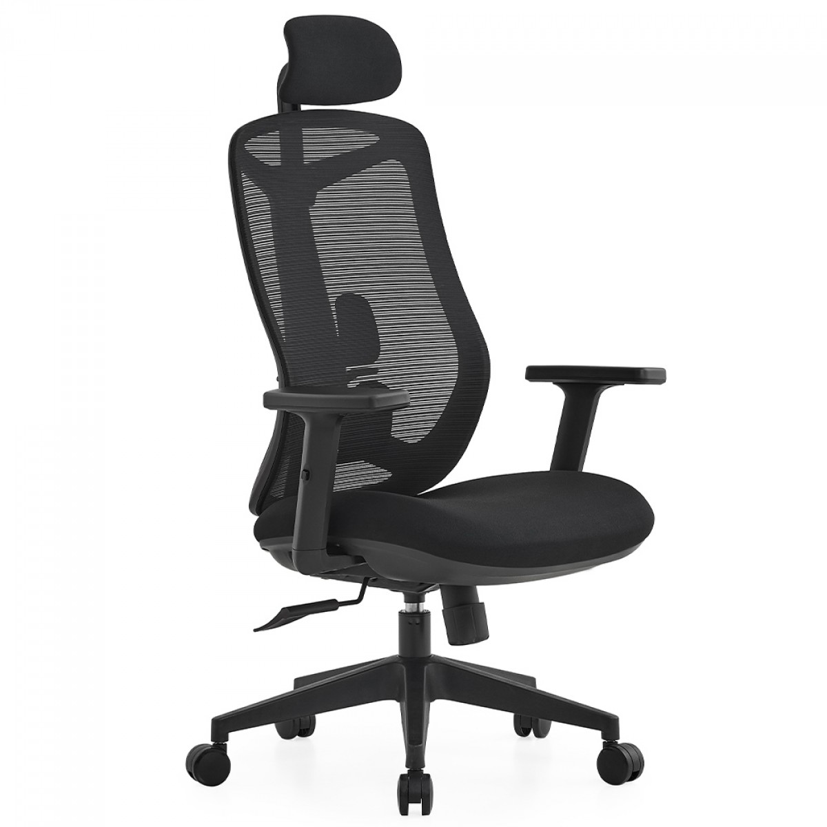 Cadeira de Escritório Dr. Office Easy Pro, Preta, Mesh, Ajustável, DR-CH-EPR1DBF