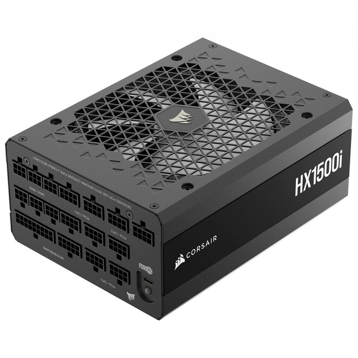 Fonte Corsair HX1500i, 1500W, Cybenetics Platinum, PFC Ativo, PCIe 5.1, Full Modular, CP-9020309-WW