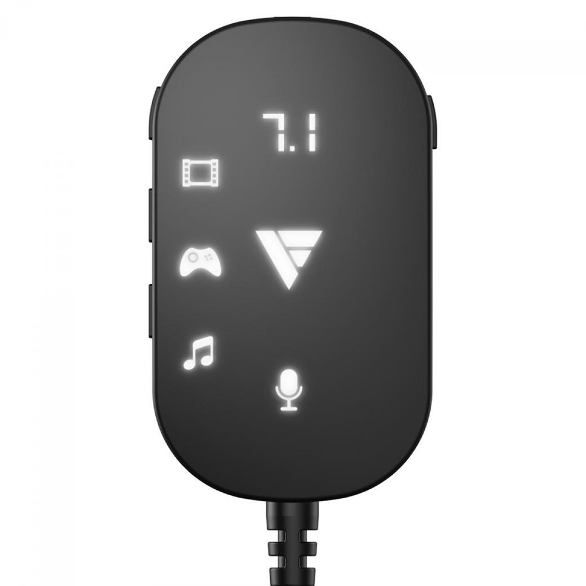 Placa de Som Havit, USB, Para Fone de Ouvido, 7.1 Virtual, USB/3.5mm, BBH621