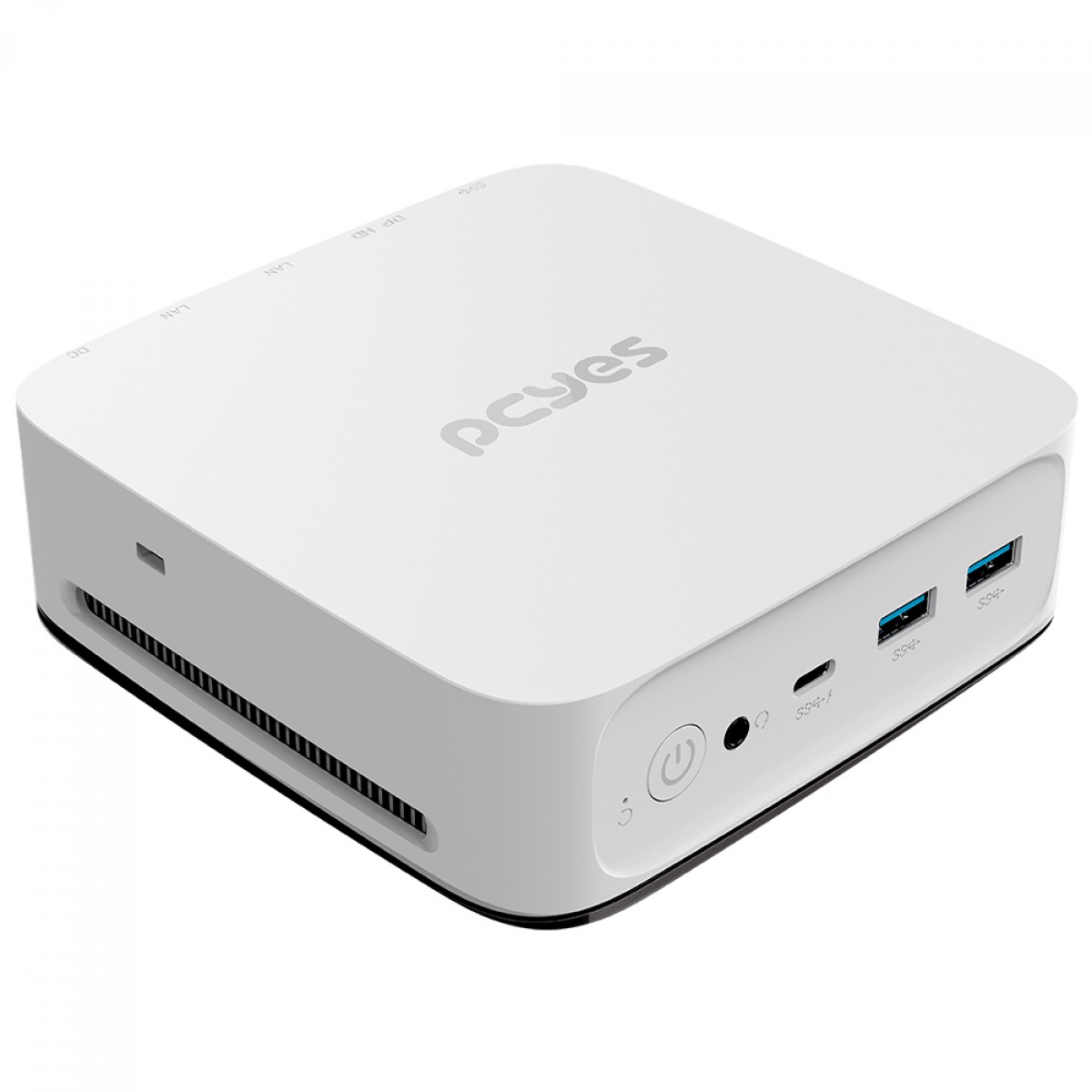 Mini Computador PCYes B300 Intel Core i3-1215U, 8GB DDR4, SSD 512GB, Wi-Fi, Linux, Branco, B51525-336089