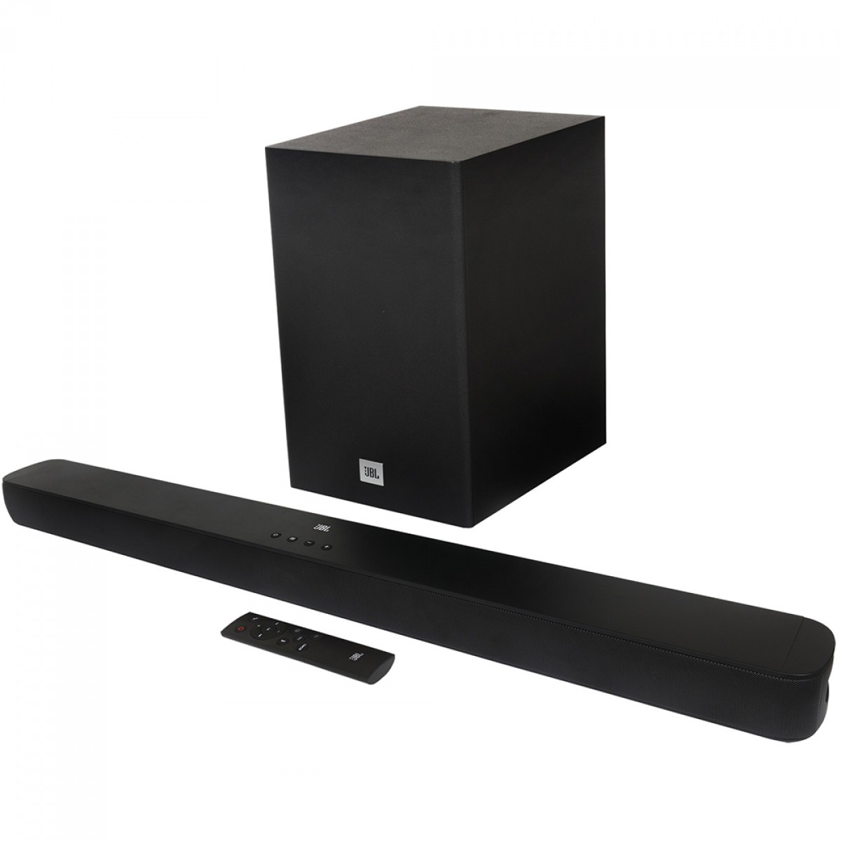 Caixa de Som JBL Cinema SB180, Bluetooth, 110 W RMS, 2.1 Canais, Com Controle Remoto, Preto, JBLSB180BLKBR