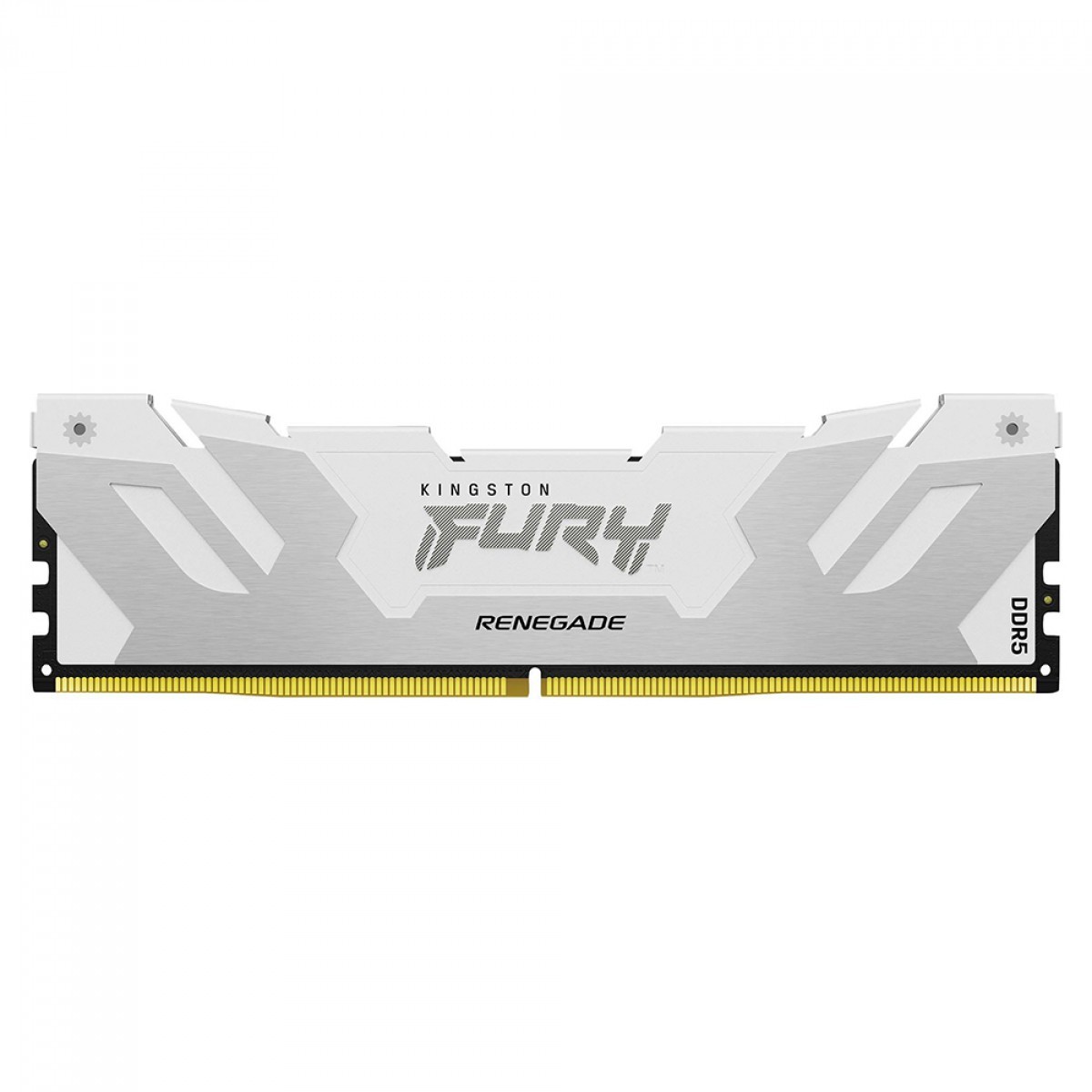 Memória DDR5 Kingston Fury Renegade, 16GB, 7600MHz, White, KF576C38RW-16