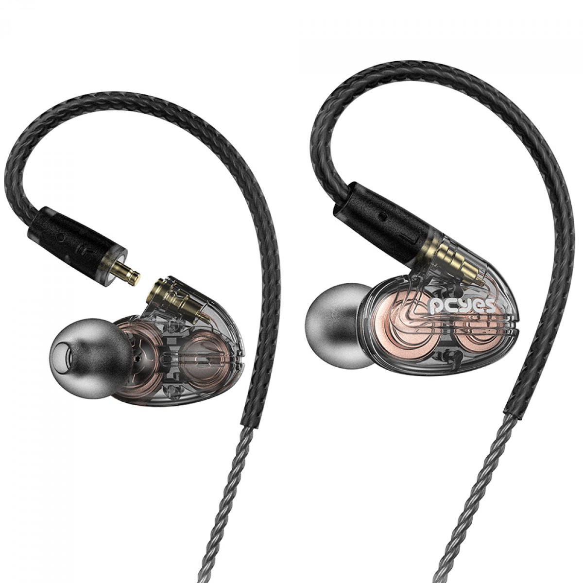 Fone de Ouvido Gamer PCYes Kheper, Intra Auricular, Driver Dinâmico, P3, Cabo Destacável, Com Microfone, Preto, FPKH2DD