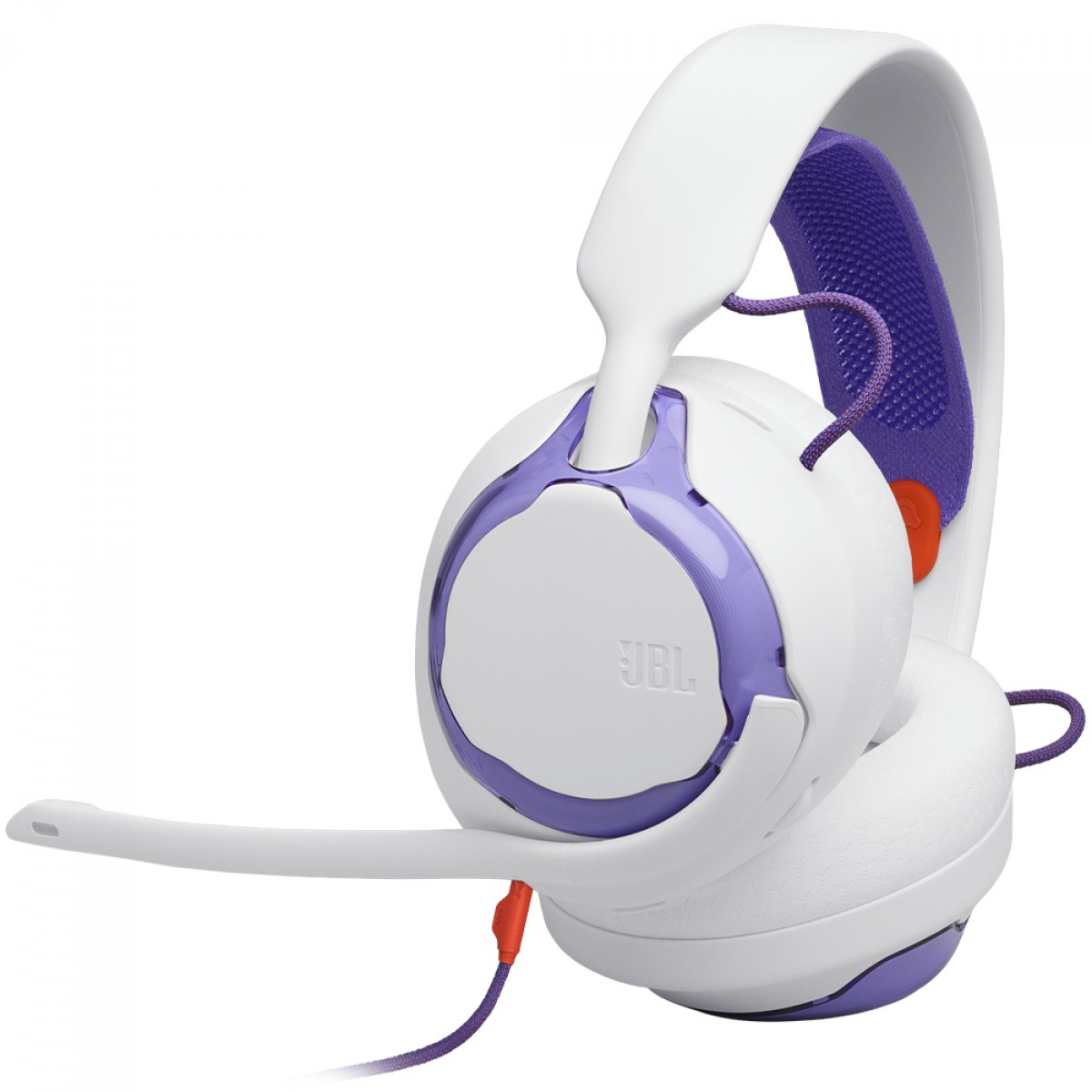 Headset Gamer JBL Quantum 250 White, 3.5mm, Drivers de 50mm, Microfone Destacável, Branco, JBLQTUM250WHT