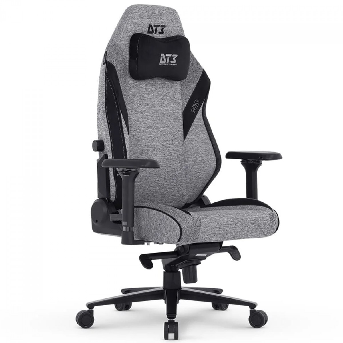 Cadeira Gamer DT3 N10 Fabric Grey, Ajustável, Tecido, 4D, Cinza, 14103-9
