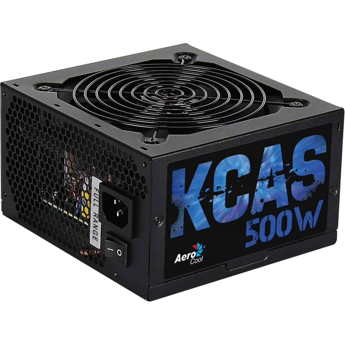 Fonte Aerocool KCAS 500W, 80 Plus Bronze, PFC Ativo, 59765