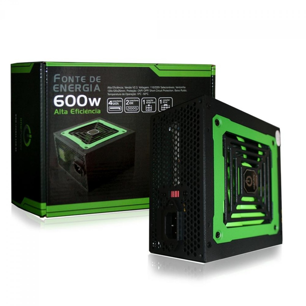 Fonte One Power ATX 600W - MP600W3-I