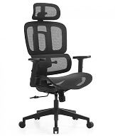 Cadeira Escritório Dr. Office Business, Preta, Mesh, 2D com 7cm de altura ajustável, até 120kg